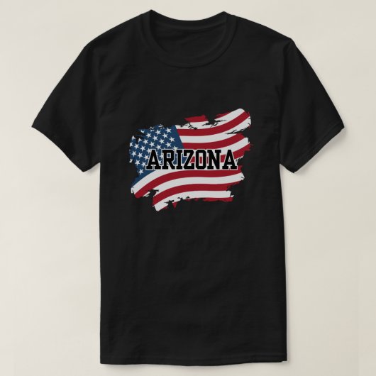 アリゾナUSA Tシャツ (デザイン正面)