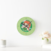 アリッサの魔法の森 ラウンド壁時計 (ホーム)