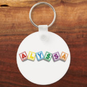 アリッサ キーホルダー (正面)