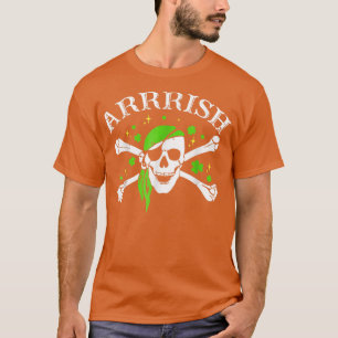 アリッシュハッピーアイリッシュパイレーツジョーク Tシャツ