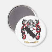 アリッジコートオブアームズ(家紋) マグネット (正面/裏面)