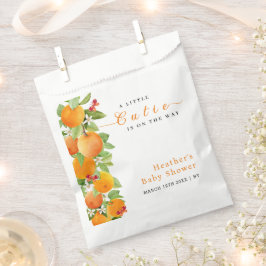 アリトルかわいこちゃんシトラスオレンジクレメンチンベビーシャワー フェイバーバッグ