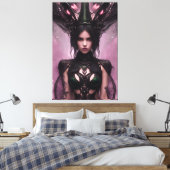 アリナザウォーターキツネ157 キャンバスプリント (インサイチュ (寝室))