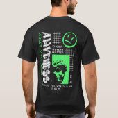 アリバリー – クール通りデザイン Tシャツ (裏面)
