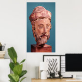 アリマタヤのヨセフの頭 ポスター (ホームオフィス)