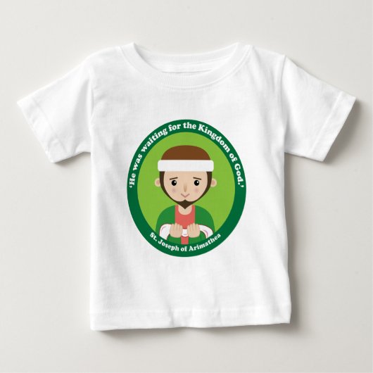 アリマテアの聖ヨセフ ベビーTシャツ (正面)