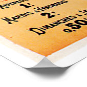 アリメンテーレヴィンテージ食品とアート博覧会 ポスター (角)