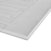 アリュア魚釣りルアープン漁師Tシャツ付き男 カッティングボード (角)