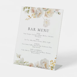 アリュア – 白いバラ&赤ちゃんの息 台座サイン