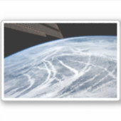 アリューシャン諸島の南の雲のパターン。 シール (正面)