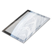 アリューシャン諸島の南の雲のパターン。 ノートパッド (アングル)