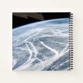 アリューシャン諸島の南の雲のパターン。 ノートブック (裏面)