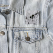 アリューシャン諸島オコク火山からのプルーム 缶バッジ (インサイチュ)