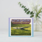 アリューシャン諸島第2次世界大戦国家記念碑 – ALASKA US ポストカード (スタンド正面)