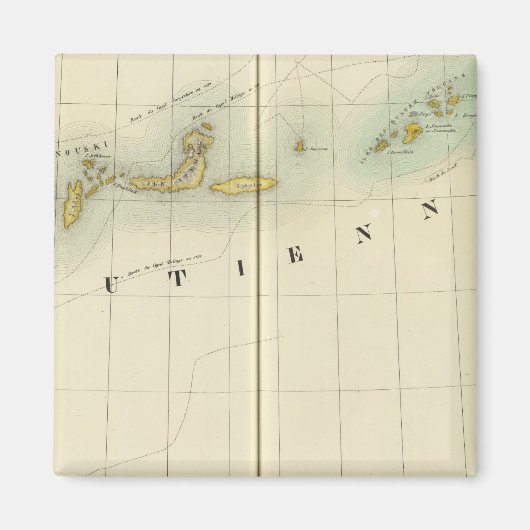 アリューシャン諸島39 マグネット (正面)