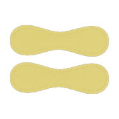 アリリド黄無地の色 野球ボール (パネル)