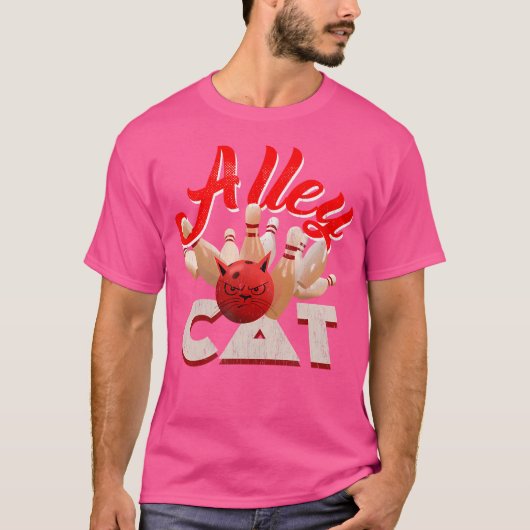 アリーおもしろいボーリング Tシャツ (正面)