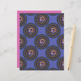 アリーお洒落ス〔占星術の〕十二宮図標識水玉模様曼荼羅