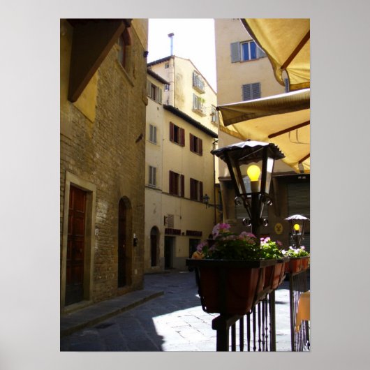 アリーカフェポスター ポスター (正面)