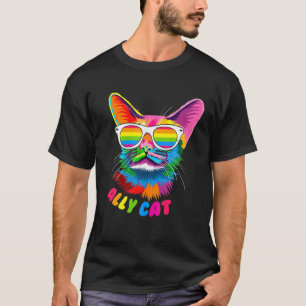 アリーキャットパーライドキャットプライド子猫ママゲイダディレ Tシャツ