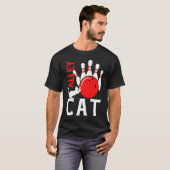 アリーキャットボウラーボウリング Tシャツ (正面フル)