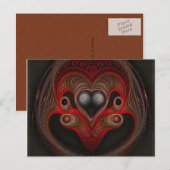 アリーズザラム抽象芸術アート ポストカード (正面/裏面)