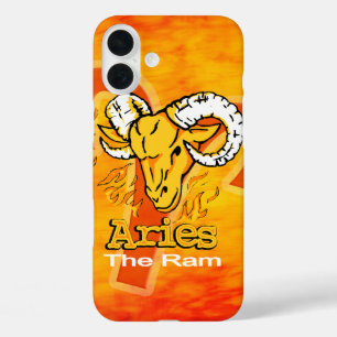 アリーズザラム〔占星術の〕十二宮図ファイアイパッドケース iPhone 16 PLUSケース