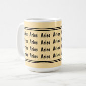 アリーズビベス コーヒーマグカップ (正面左)
