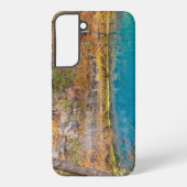アリーズブルー春サムスンギャラクシーケース SAMSUNG GALAXYケース (裏面)