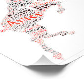 アリーズ〔占星術の〕十二宮図サインプリント フォトプリント            (角)