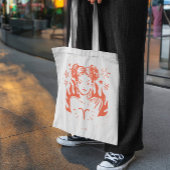 アリーズ〔占星術の〕十二宮図トートバッグ トートバッグ