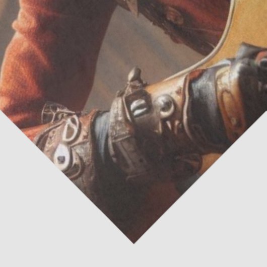 アリーズ〔占星術の〕十二宮図ミュージシャンギターデクページ 薄葉紙 (詳細)