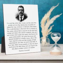 アリーナにいるルーズベルトの男 フォトプラーク