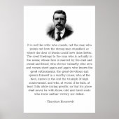 アリーナにいるルーズベルトの男 ポスター (正面)