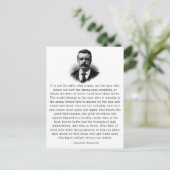 アリーナにいるルーズベルトの男 ポストカード (スタンド正面)