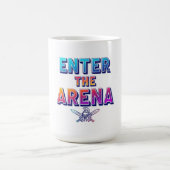アリーナに入る。 コーヒーマグカップ (中央)