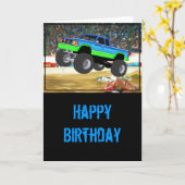 アリーナの怪獣トラック カード (黄色い花)