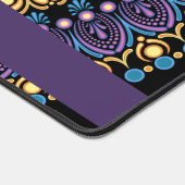 アリーパーソナライズされたスお洒落〔占星術の〕十二宮図ドットマンダラ デスクマット (コーナー)