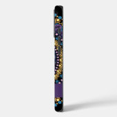 アリーパーソナライズされたスお洒落〔占星術の〕十二宮図ドットマンダラ Case-Mate iPhoneケース (裏面 / 左)