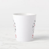 アリーパーソナライズされたス〔占星術の〕十二宮図誕生日ギフト カフェラテマグ (正面)