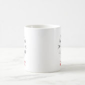 アリーパーソナライズされたス〔占星術の〕十二宮図誕生日ギフト コーヒーマグカップ (中央)
