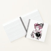 アリーパーソナライズされたズアールデコレディ ノートブック (内部)