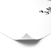 アリーパーソナライズされたズ〔占星術の〕十二宮図名前をカスタムする ポスター (コーナー)