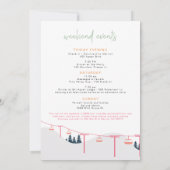 アリーブライトマウンカラフルテンスキーバチェロレッテ 招待状 (裏面)