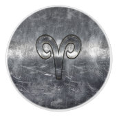 アリーモダンス〔占星術の〕十二宮図サイングランジスタイル セラミックノブ (正面)