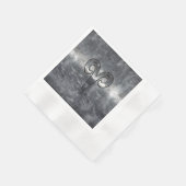 アリーモダンス〔占星術の〕十二宮図サイングランジスタイル 縁ありカクテルナプキン (角)