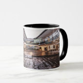 アリーヴィンテージ建物レイン通り マグカップ (正面右)