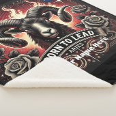 アリー生まれス"リードする"シェルパ毛布 シェルパブランケット (3/4)