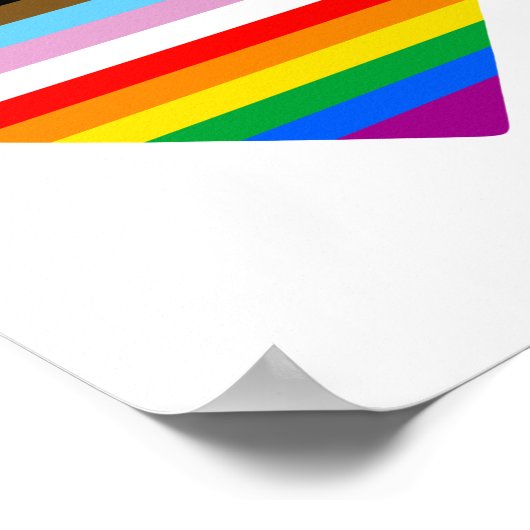 アリー誇りを持ったプログレスプライド ポスター (角)