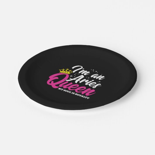 アリー誕生日クイーンアストロロジー〔占星術の〕十二宮図マーチ4月 ペーパープレート (アングル)